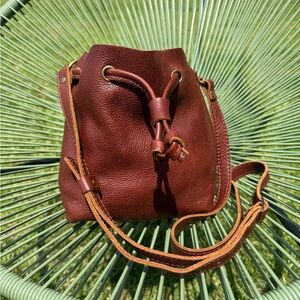 Portland Leather Goods Small Bucket Bag
